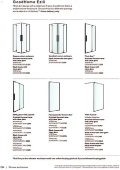 Preview of B&Q - Bathrooms valid from 16.12.2025 | Page: 224