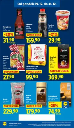 Náhled letáku Nescafé Gold original, 200 g, 100 g = 89,95 Kč od 29.12.2025 | Strana: 26