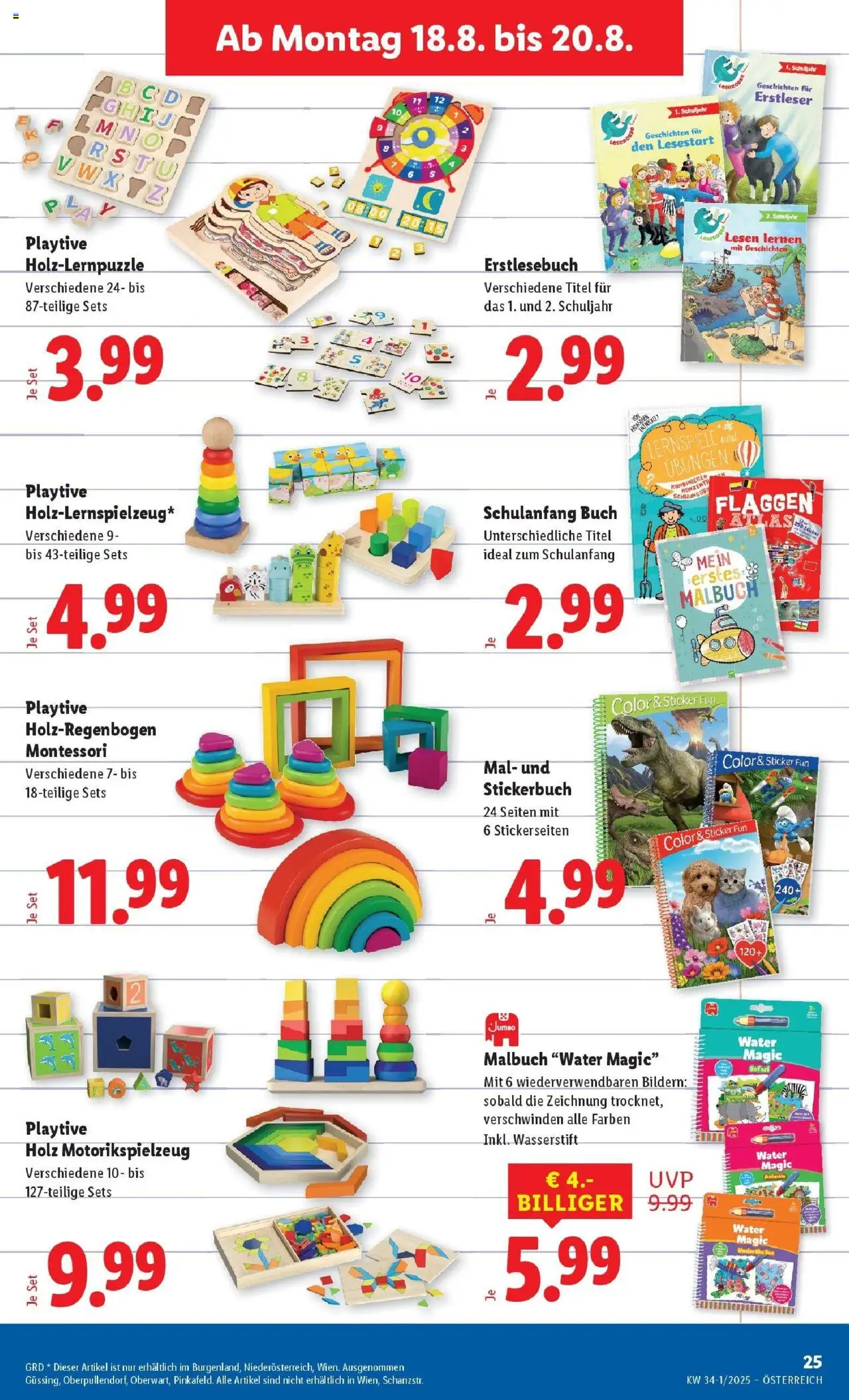 Lidl Flugblatt - Wien gültig ab 14.08.2025 | Seite: 29
