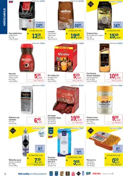 Metro leták platný od 19.11.2025 | Strana: 16 | Produkty: Káva, Víno, Smotana, Lavazza