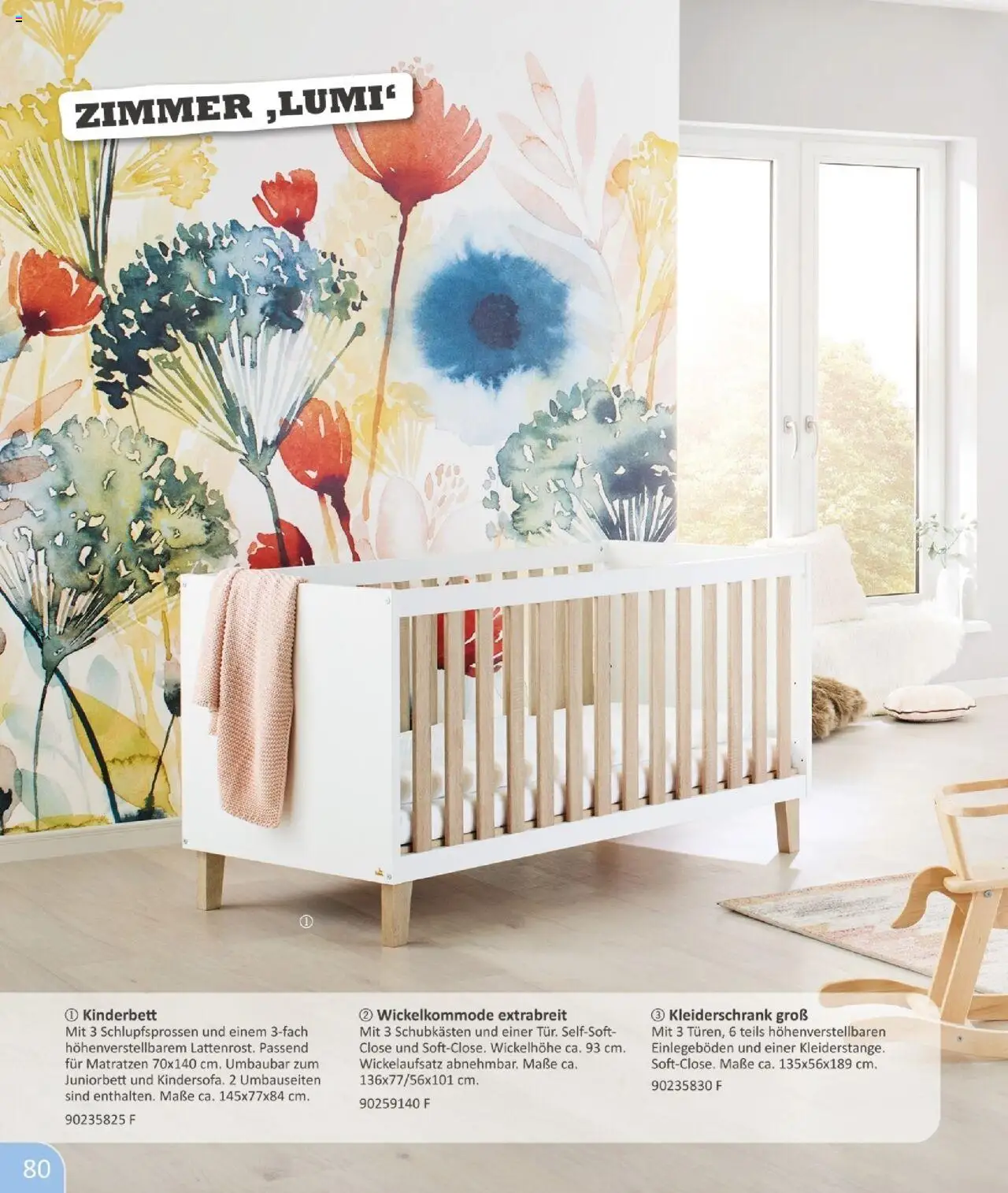 Vedes - Babykatalog - gültig ab dem 01.07.2025 | Seite: 80 | Produkte: Kleiderschrank