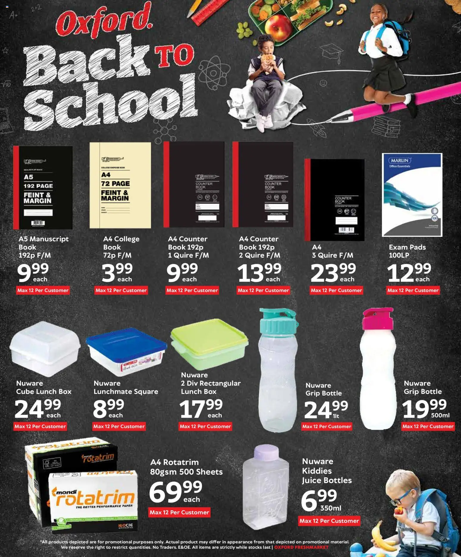 New Oxford Freshmarket catalogue – valid from 14.01.2026 | Page: 10 | Products: Box, Pads, Juice, Paper