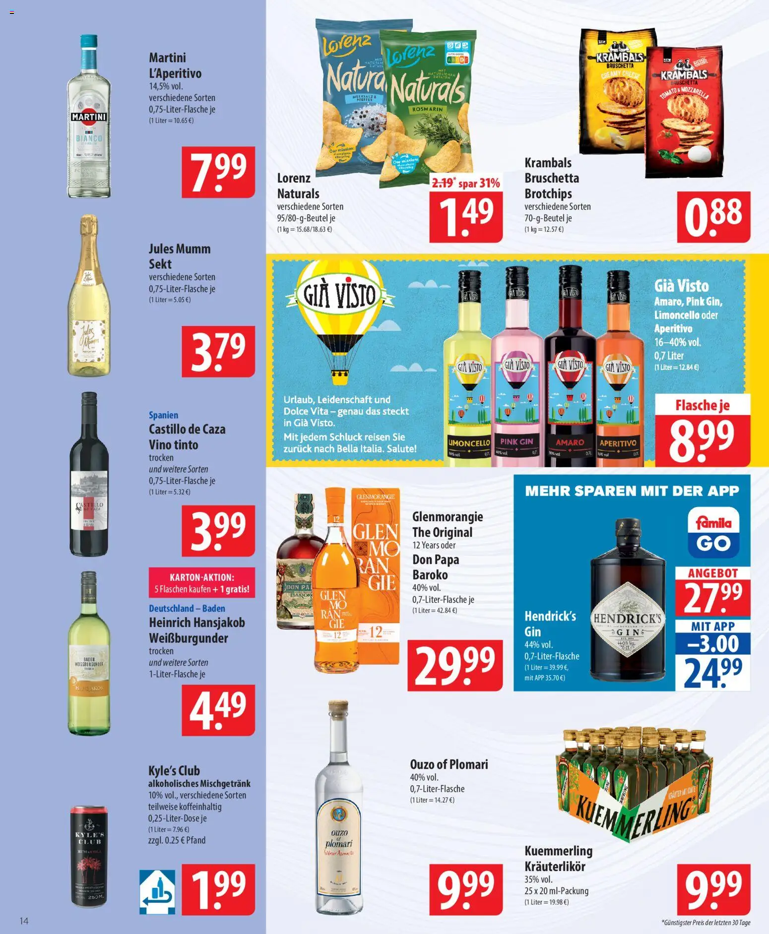 Famila Prospekt 	 – gültig ab 16.03.2026 | Seite: 14