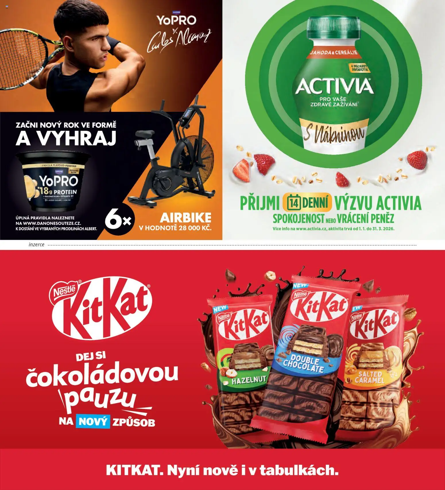 Albert magazín od 01.01.2026 | Strana: 68 | Produkty: Cereálie, Protein