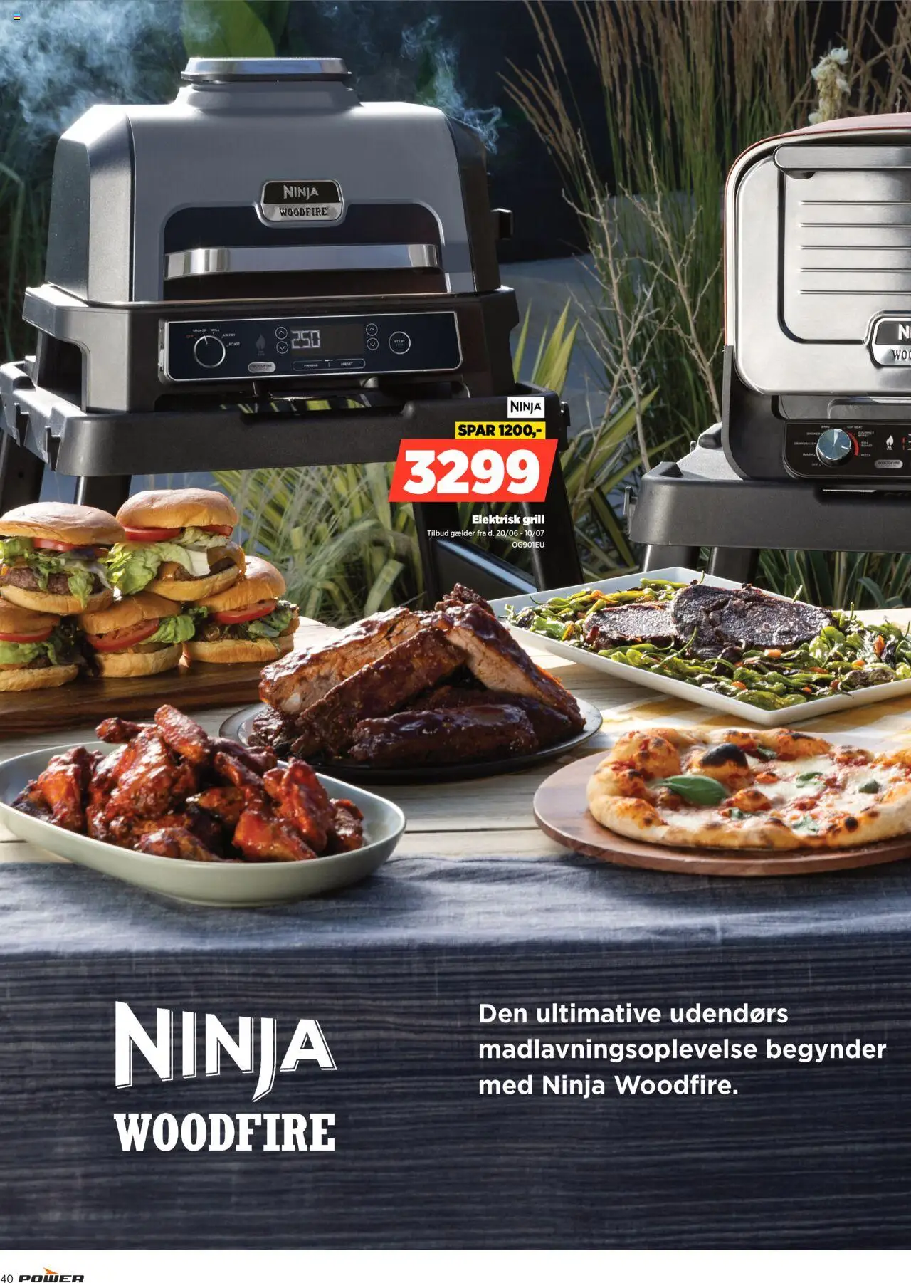 Power Tilbudsavis gyldig fra 20.06.2025 | Side: 40 | Produkter: Grill