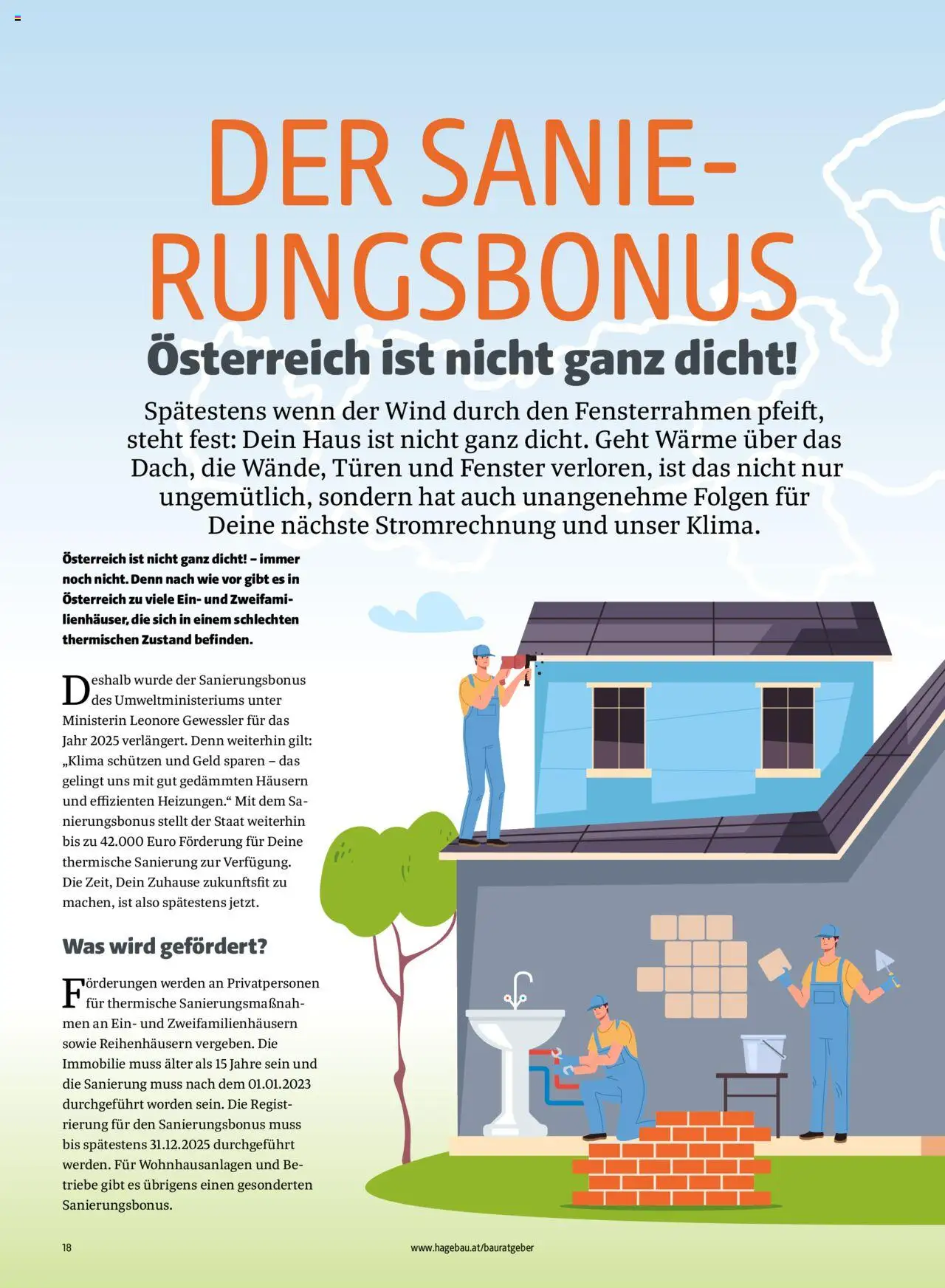 Hagebau Katalog Baurategeber gültig ab 07.04.2025 | Seite: 18