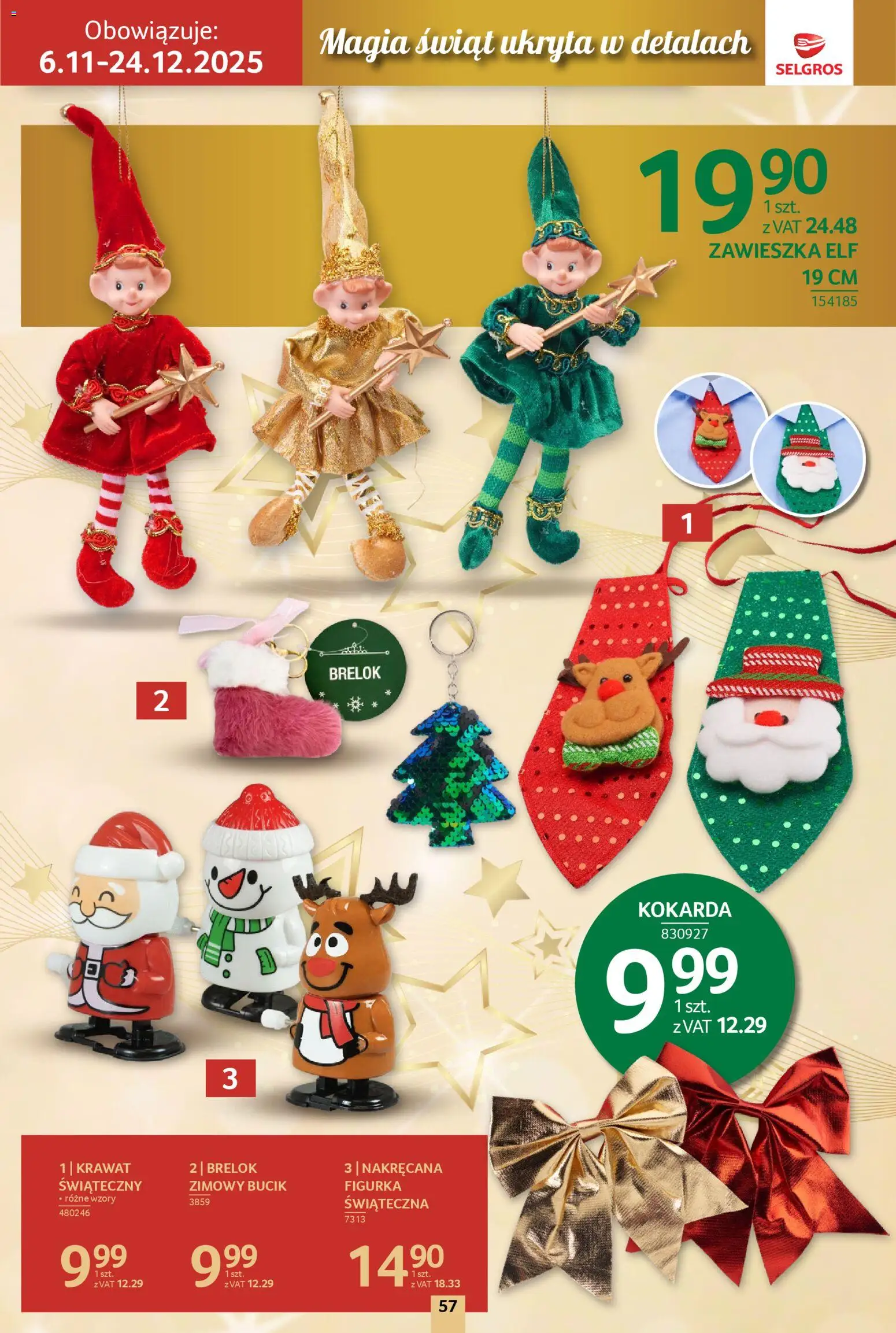 Selgros cash&carry Gazetka - Boże Narodzenie od 06.11.2025 | Strona: 57