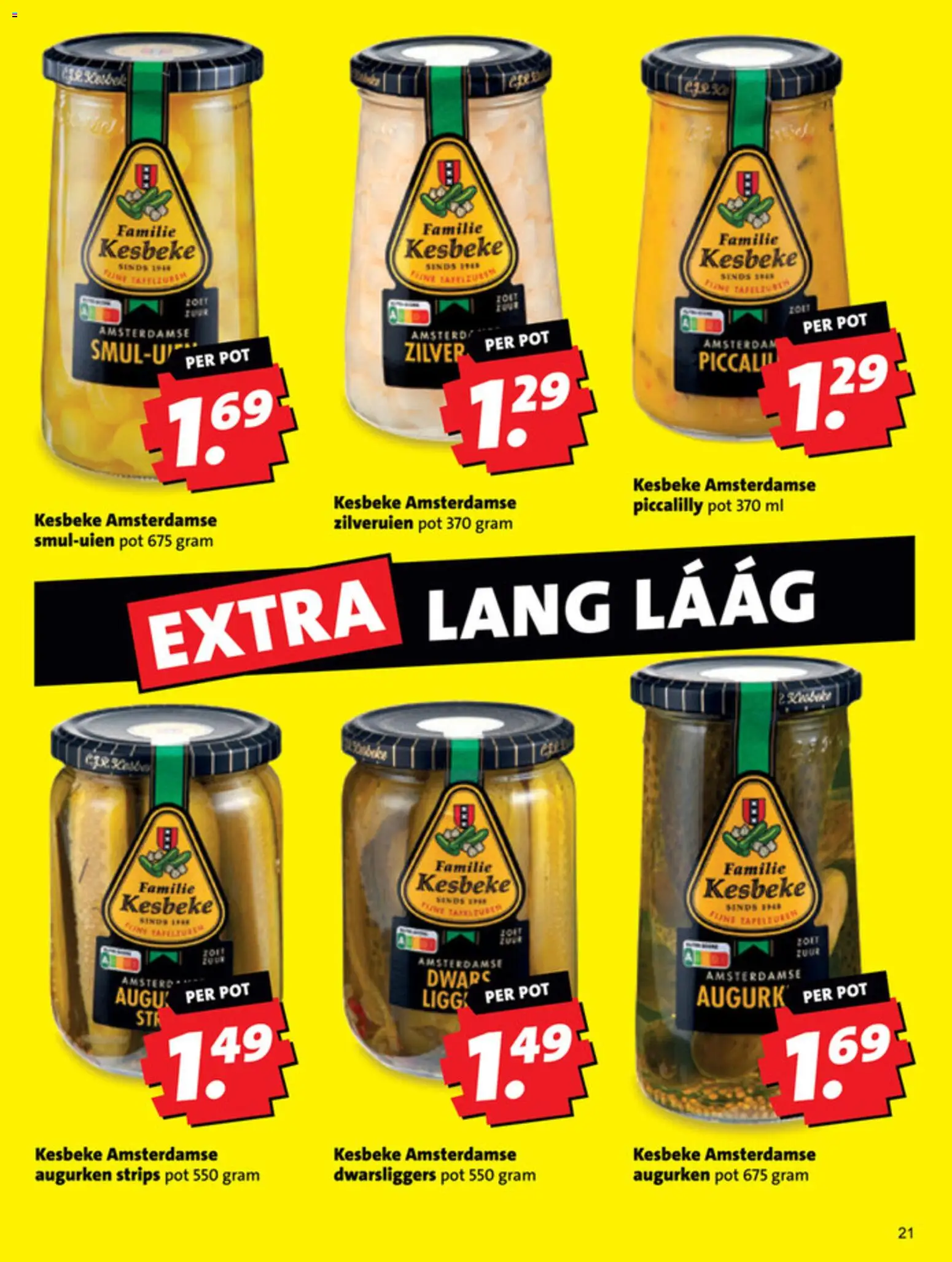 {H1} | Pagina: 21 | Producten: Pot