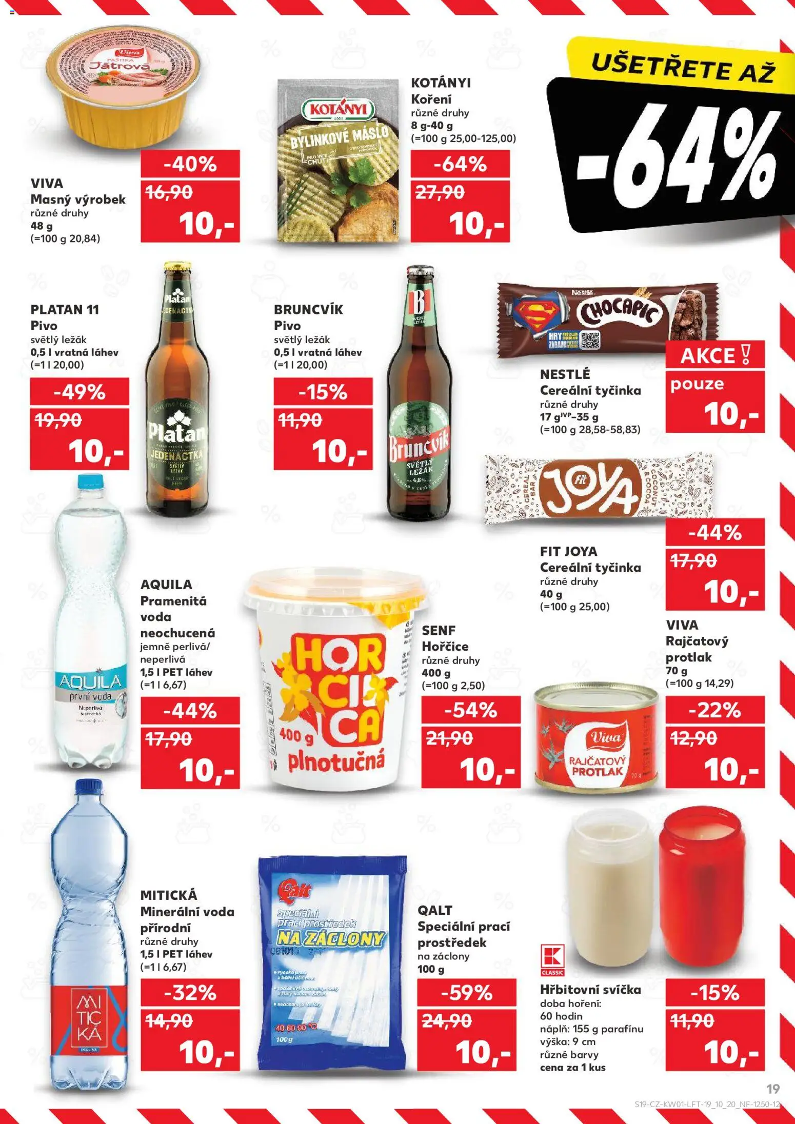 Kaufland leták - Praha 8 od 02.01.2026 | Strana: 19 | Produkty: Prací prostředek, Bylinkové máslo, Záclony, Koření