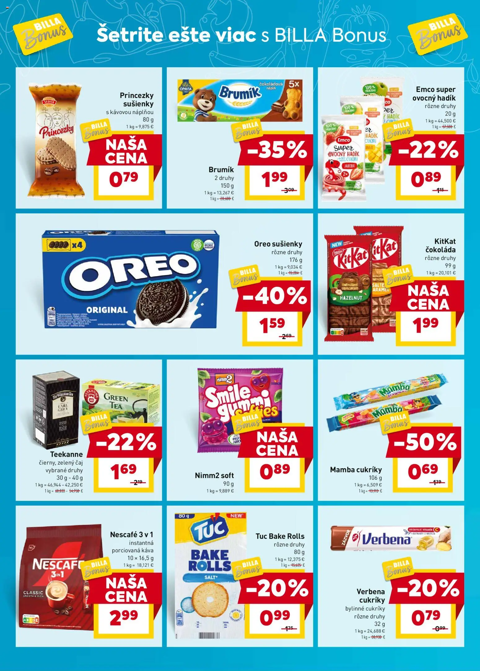 Nové Billa akcie – leták je platný od 07.04.2026 | Strana: 6 | Produkty: Zázvor, Čaj, Čokoláda, Teekanne