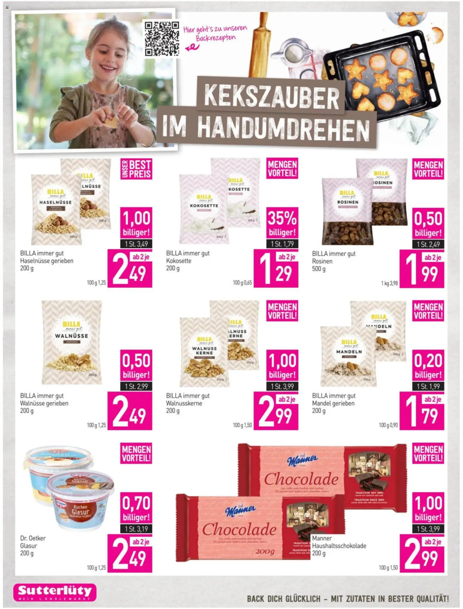 Sutterlüty Flugblatt gültig ab 30.10.2025 | Seite: 18 | Produkte: Rosinen