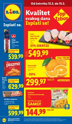 Lidl katalog - pregled Lidl kataloga - važi od 12.02.2026