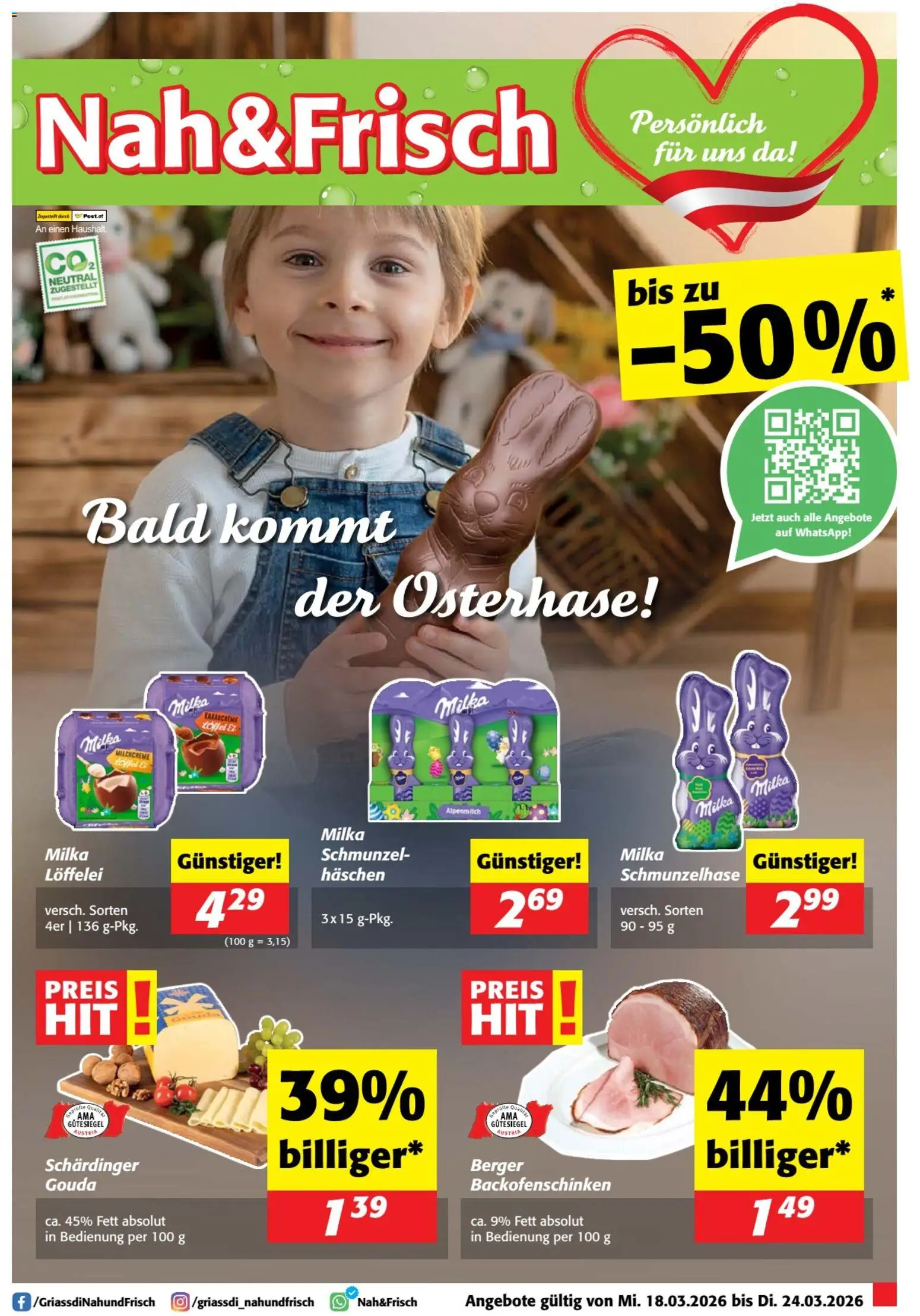 Nah und Frisch Flugblatt gültig ab 18.03.2026 | Seite: 1