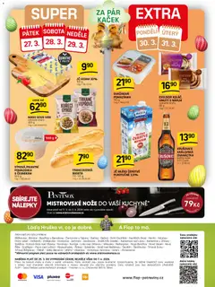 Náhled letáku Flop leták od 25.03.2026 | Strana: 16 | Produkty: Mléko, Pomazánka, Maso, Bageta