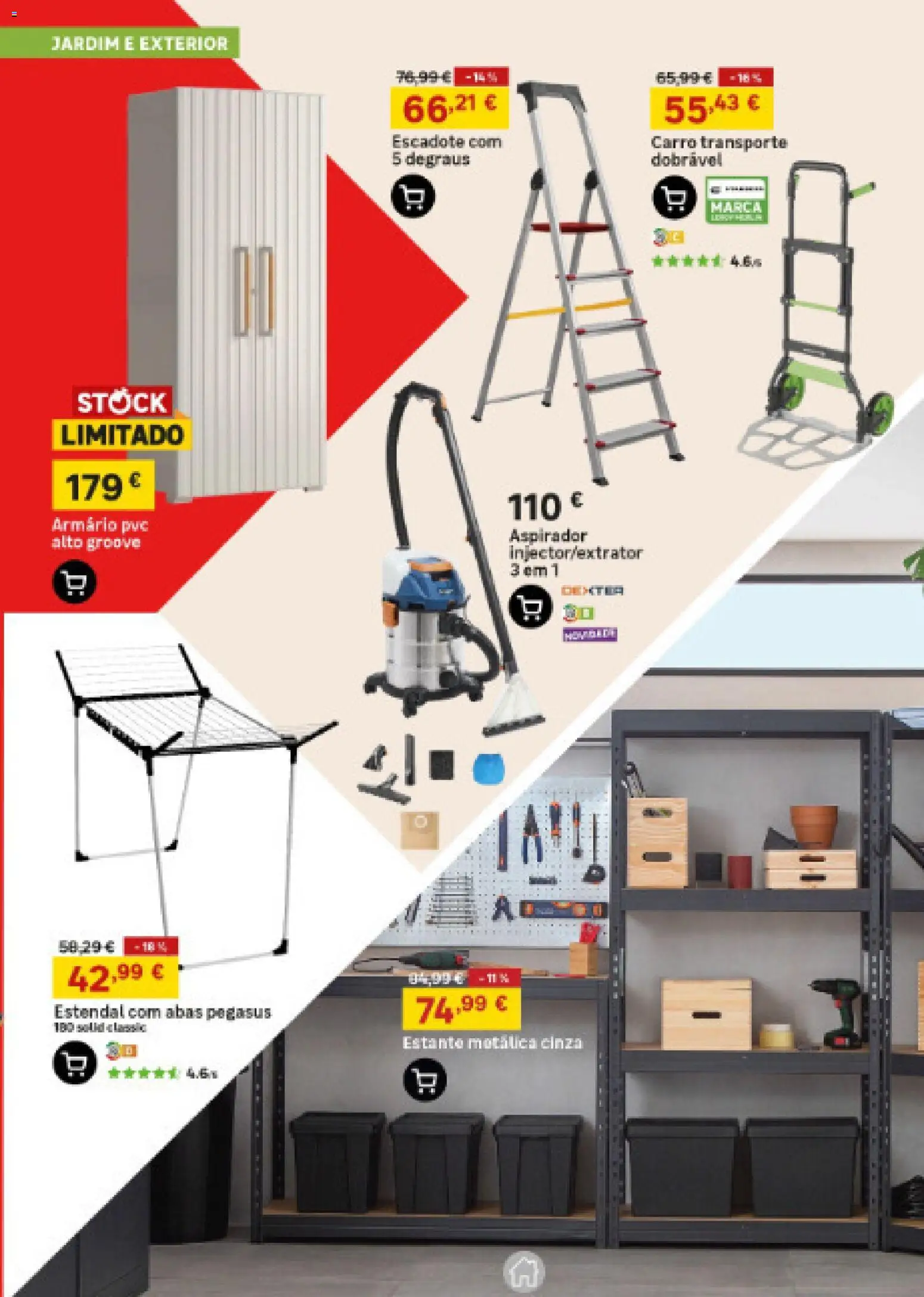 Leroy Merlin Arquipélago dos Açores │ válido de 26.03.2026 | Página: 7 | Produtos: Armário, Aspirador