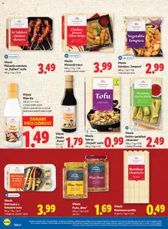 Novi Lidl katalog ponudbe – veljaven od 18.09.2025 | Stran: 44 | Izdelki: Kozice, Kis, Suši, Zelenjava