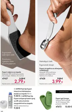 Oriflame - Katalog - Pregled kataloga iz trgovine Oriflame, vrijedi od 28.01.2026 | Stranica: 148 | Proizvodi: Maska, Čarape