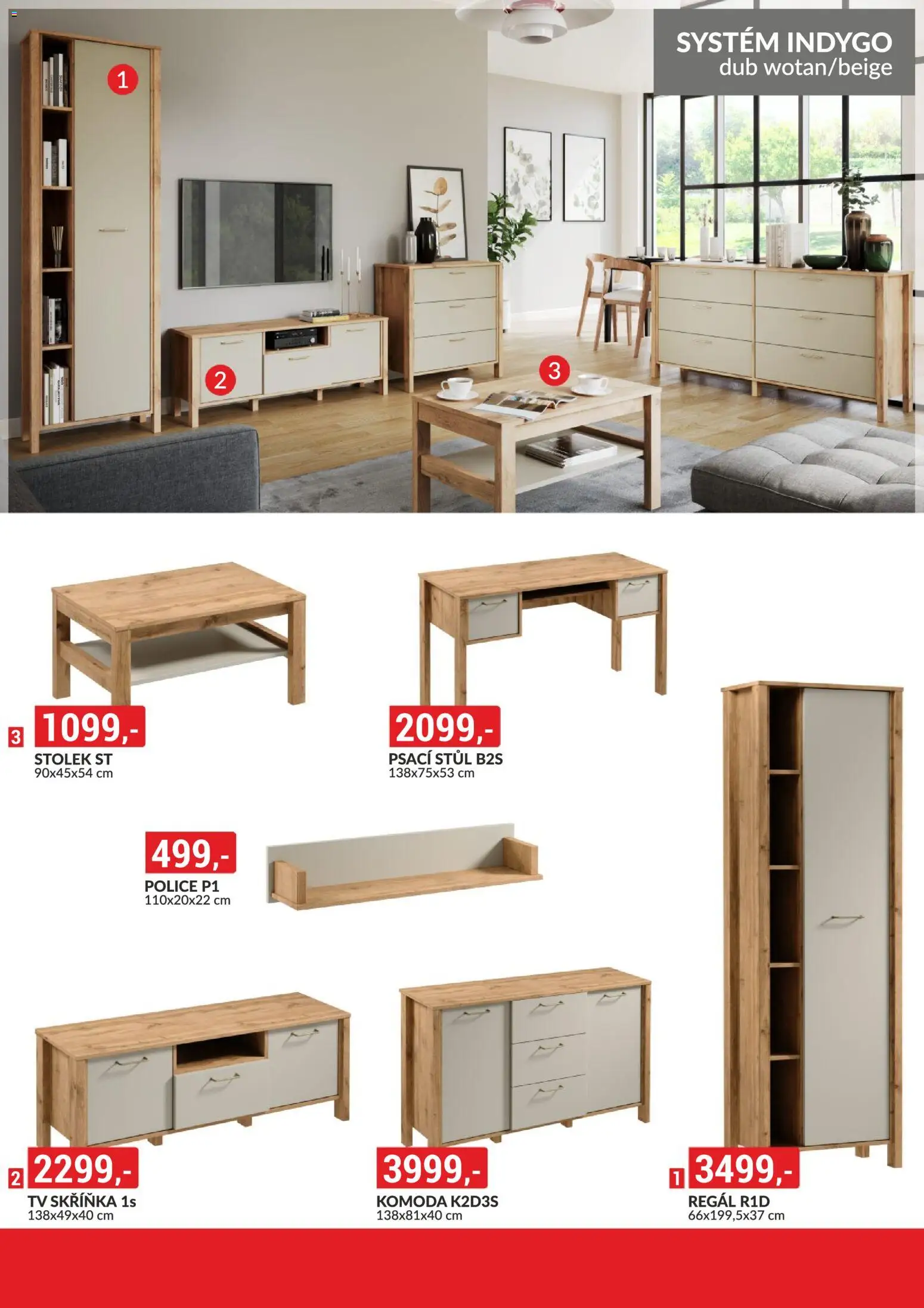 BAUMAX leták - Objevte svět nábytku od 01.04.2026 | Strana: 15 | Produkty: Tv, Tv skříňka, Stolek, Stůl