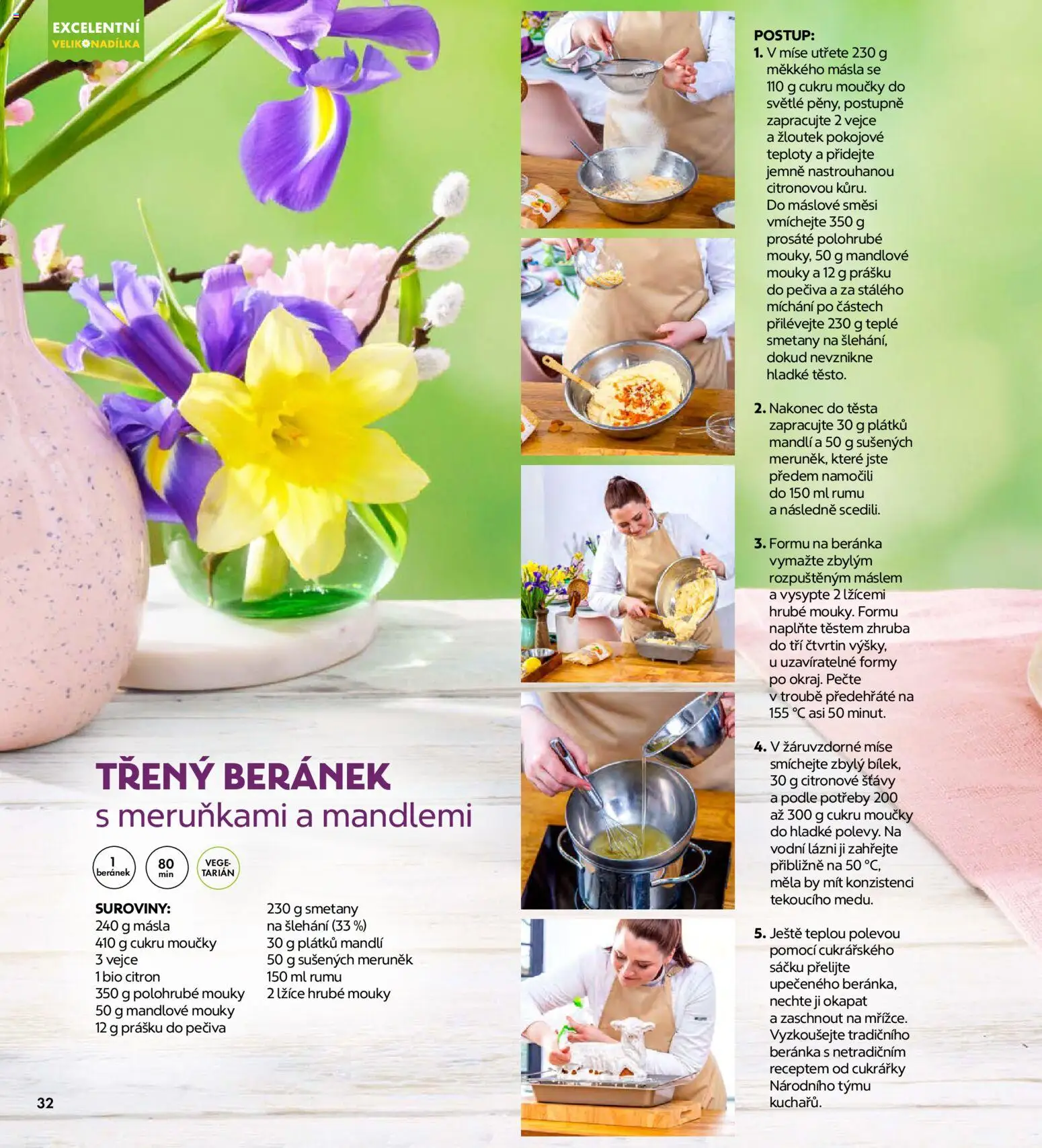 Albert magazín od 01.03.2026 | Strana: 32 | Produkty: Vejce, Lžíce, Citron, Těsto