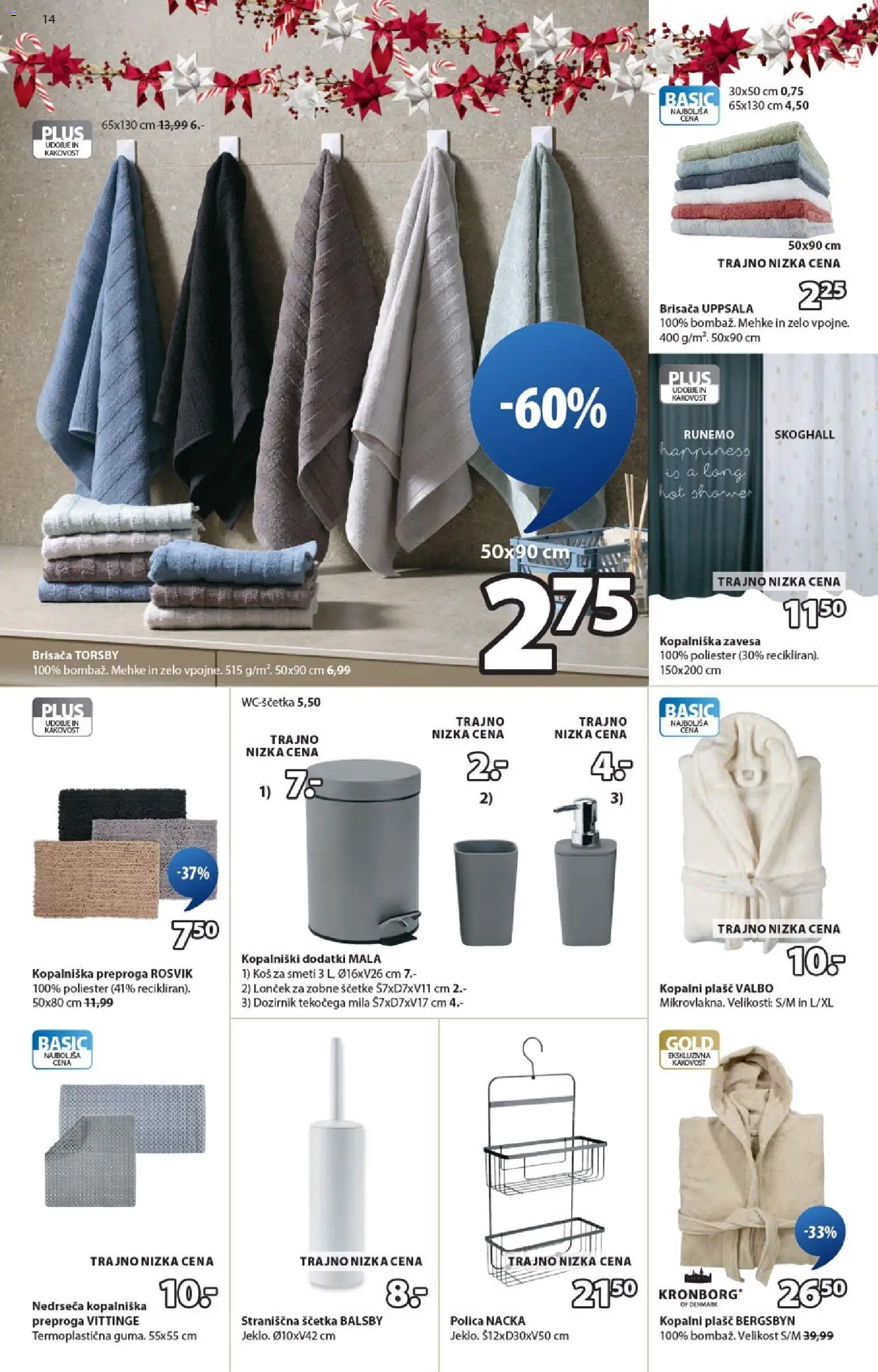 Novi JYSK katalog ponudbe – veljaven od 01.12.2025 | Stran: 14