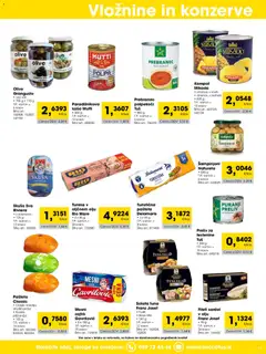 Tuš katalog akcije – veljaven od 01.04.2026 | Stran: 11 | Izdelki: Tuna, Olive, Testenine, Solata