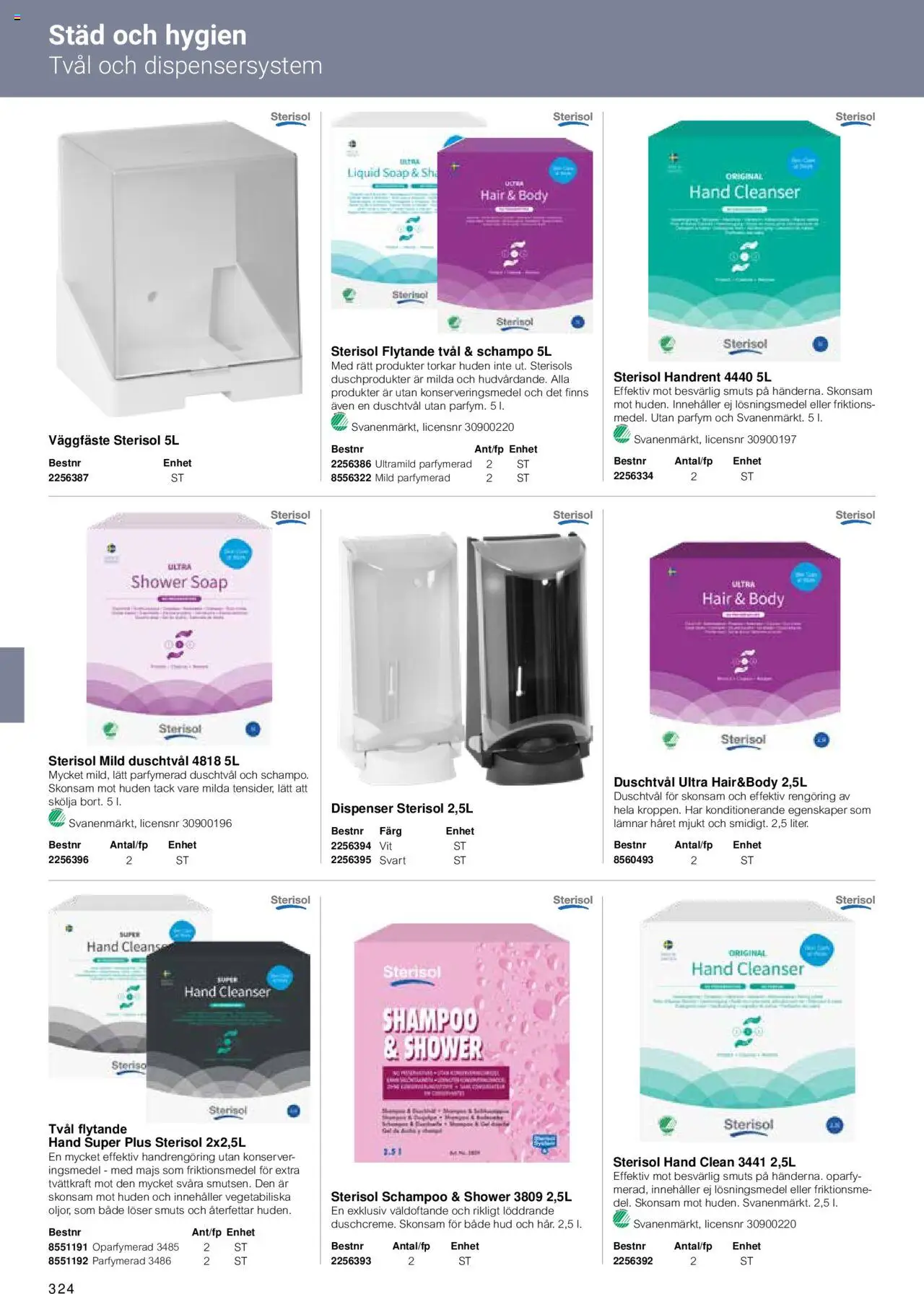 Office Depot reklamblad aktuell från 15.02.2024 | Sida: 326 | Produkter: Parfym, Tvål, Duschtvål, Majs