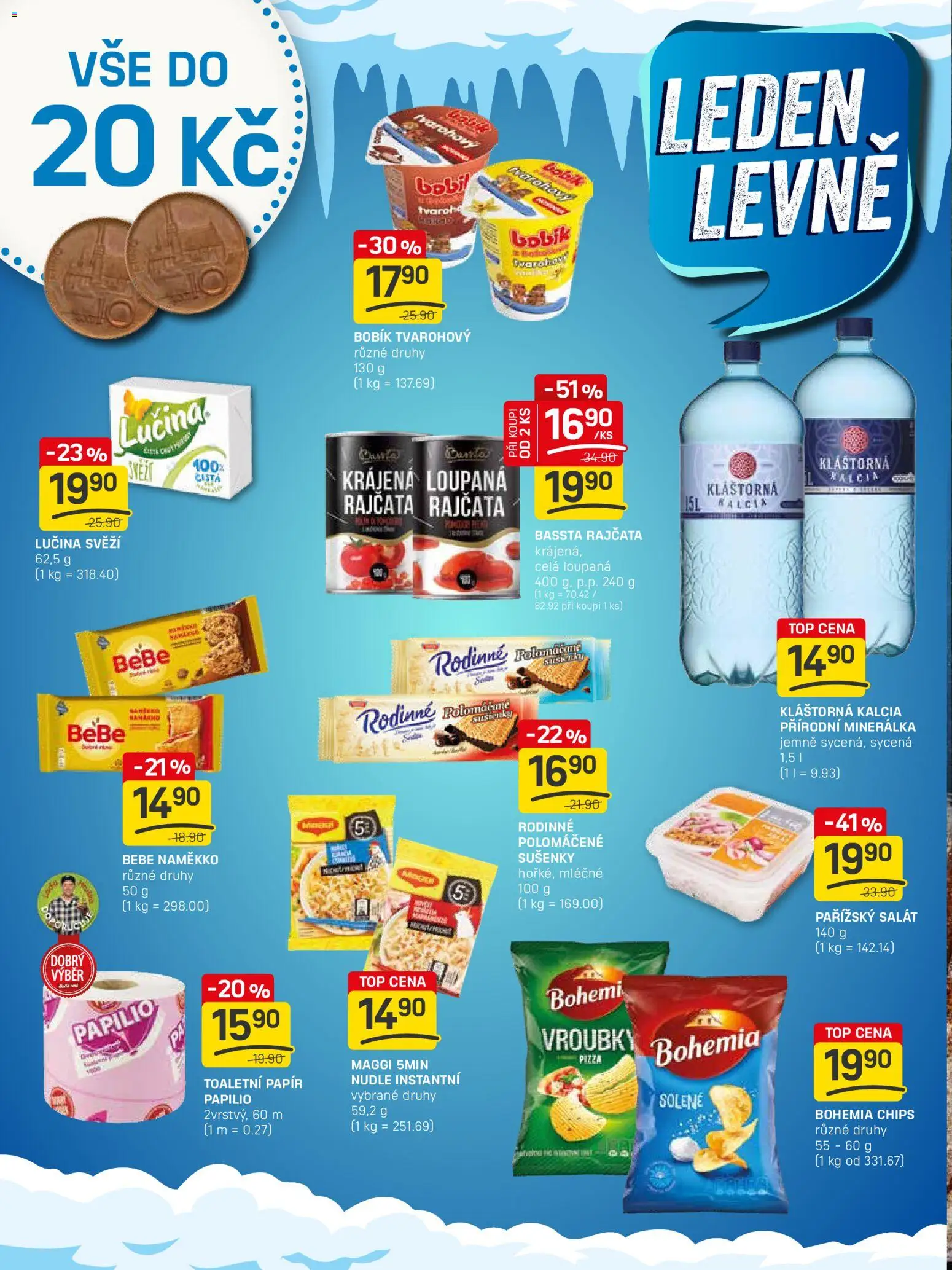 Flop leták - FlopTop od 07.01.2026 | Strana: 4 | Produkty: Maggi, Kláštorná kalcia, Bebe, Sušenky