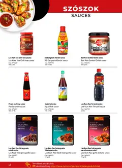 Squid halszósz, Squid fish sauce 725 ml/db - amely érvényes a következő dátumtól: 02.05.2025 | Oldal: 12 | Termékek: Chili, Teriyaki szósz, Halszósz, Szósz