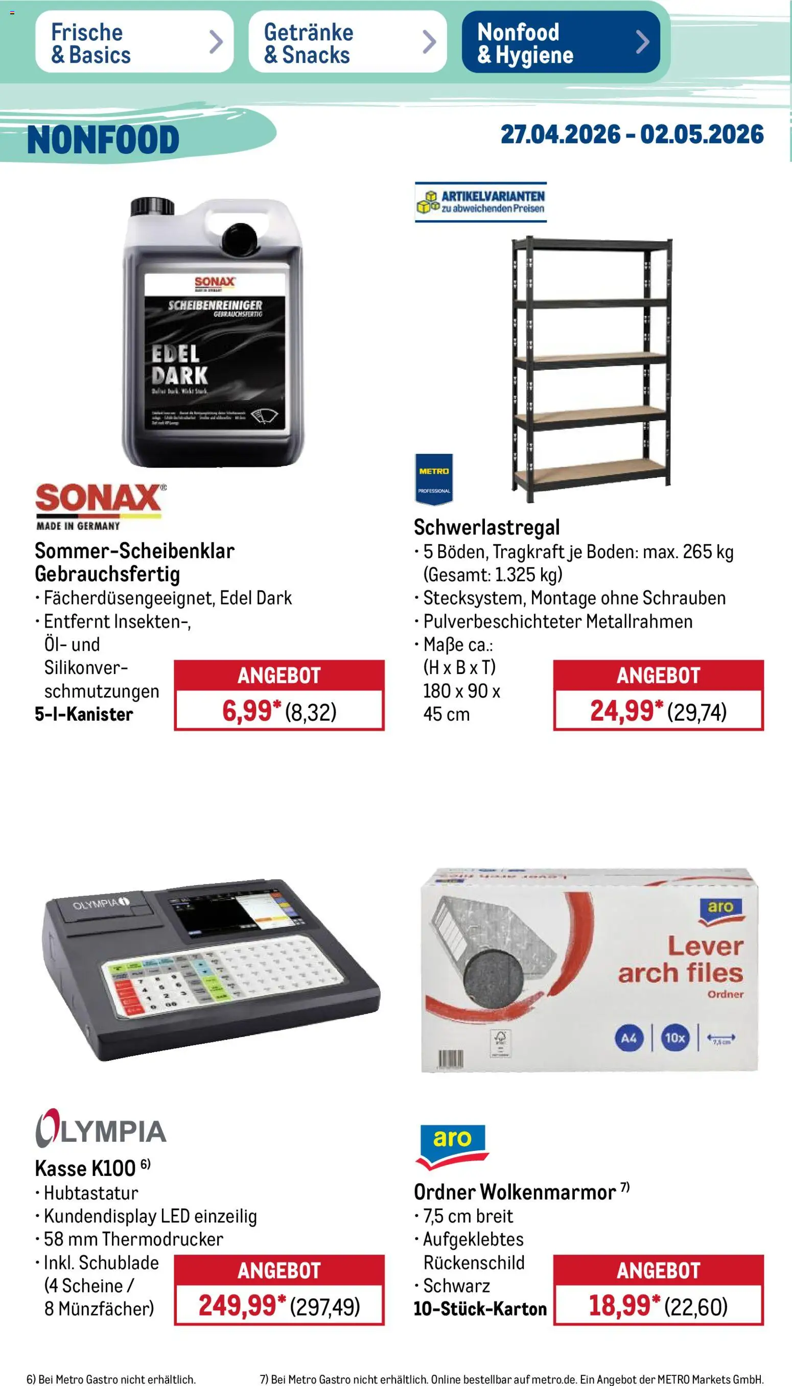 Metro Prospekt 	 – gültig ab 27.04.2026 | Seite: 46