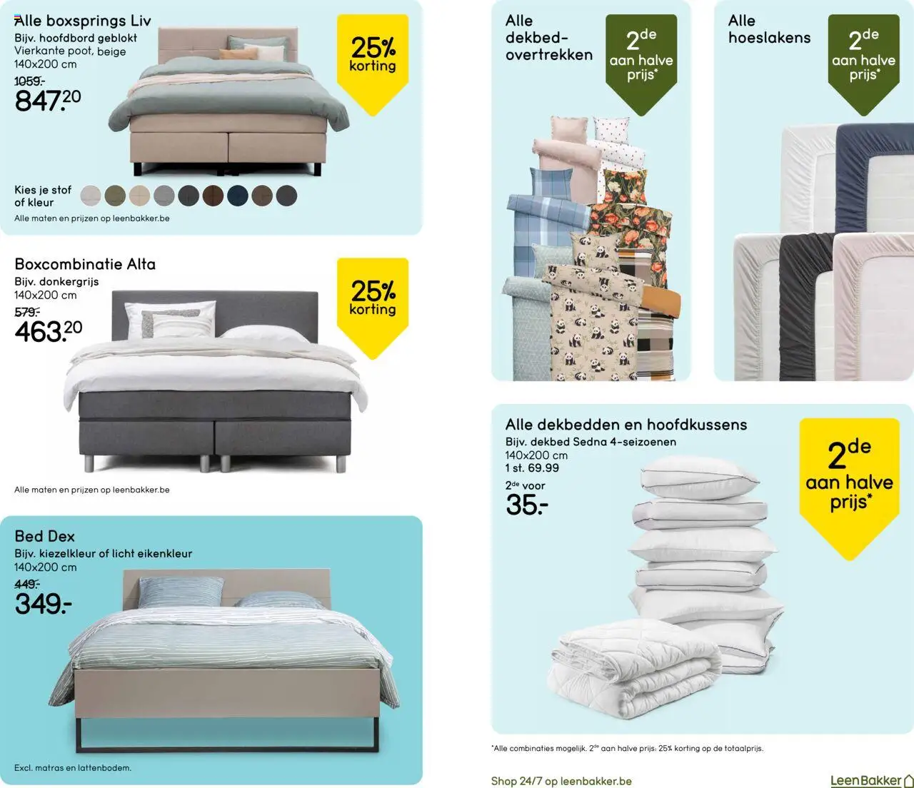  | Pagina: 6 | Producten: Bed, Matras, Dekbed