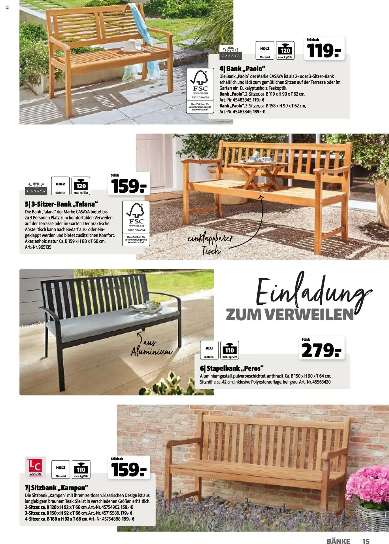 Hagebau Gartenkatalog 2025 gültig ab 05.03.2025 | Seite: 15
