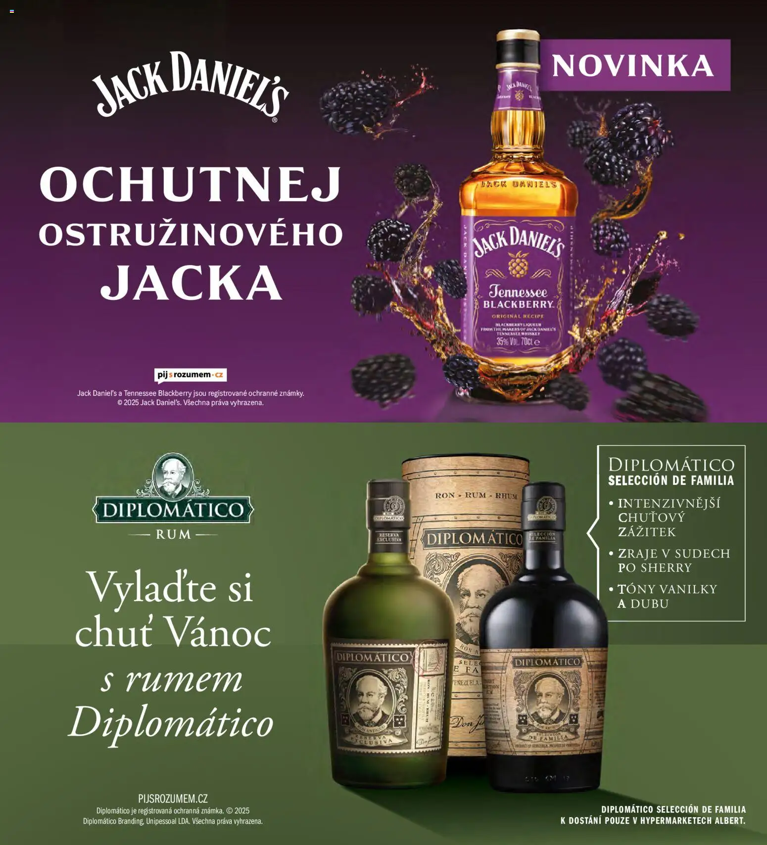 Albert magazín od 01.12.2025 | Strana: 73 | Produkty: Rum, Diplomatico, Diplomatico rum, Rum Diplomatico