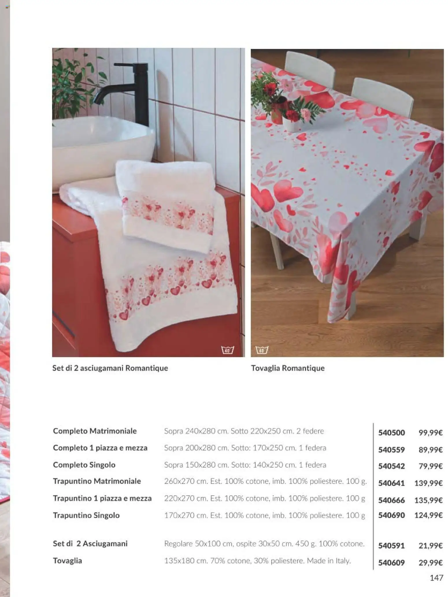 Volantino Avon del 31.12.2025 | Pagina: 147 | Prodotti: Tovaglia, Federa