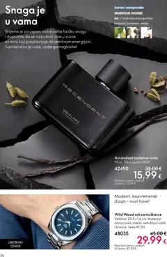 Oriflame - Katalog - Pregled kataloga iz trgovine Oriflame, vrijedi od 28.01.2026 | Stranica: 36 | Proizvodi: Miris, Voda, Sat