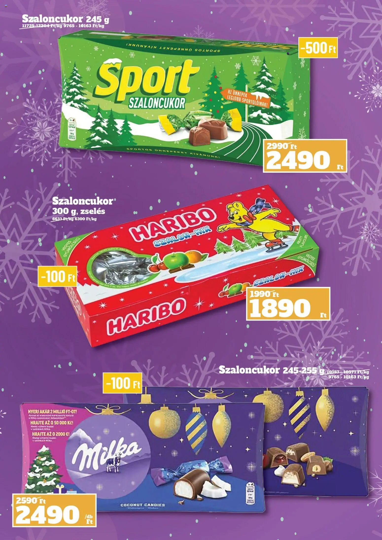 Family Diszkont akciós ujság - amely érvényes a következő dátumtól: 11.12.2025 | Oldal: 6 | Termékek: Szaloncukor