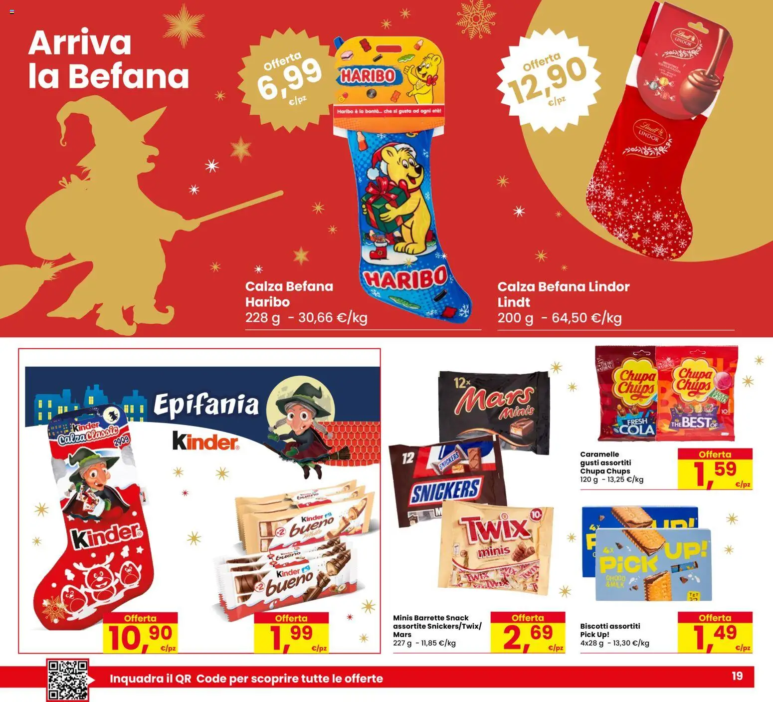 Volantino Despar del 18.12.2025 | Pagina: 19 | Prodotti: Caramelle, Biscotti, The