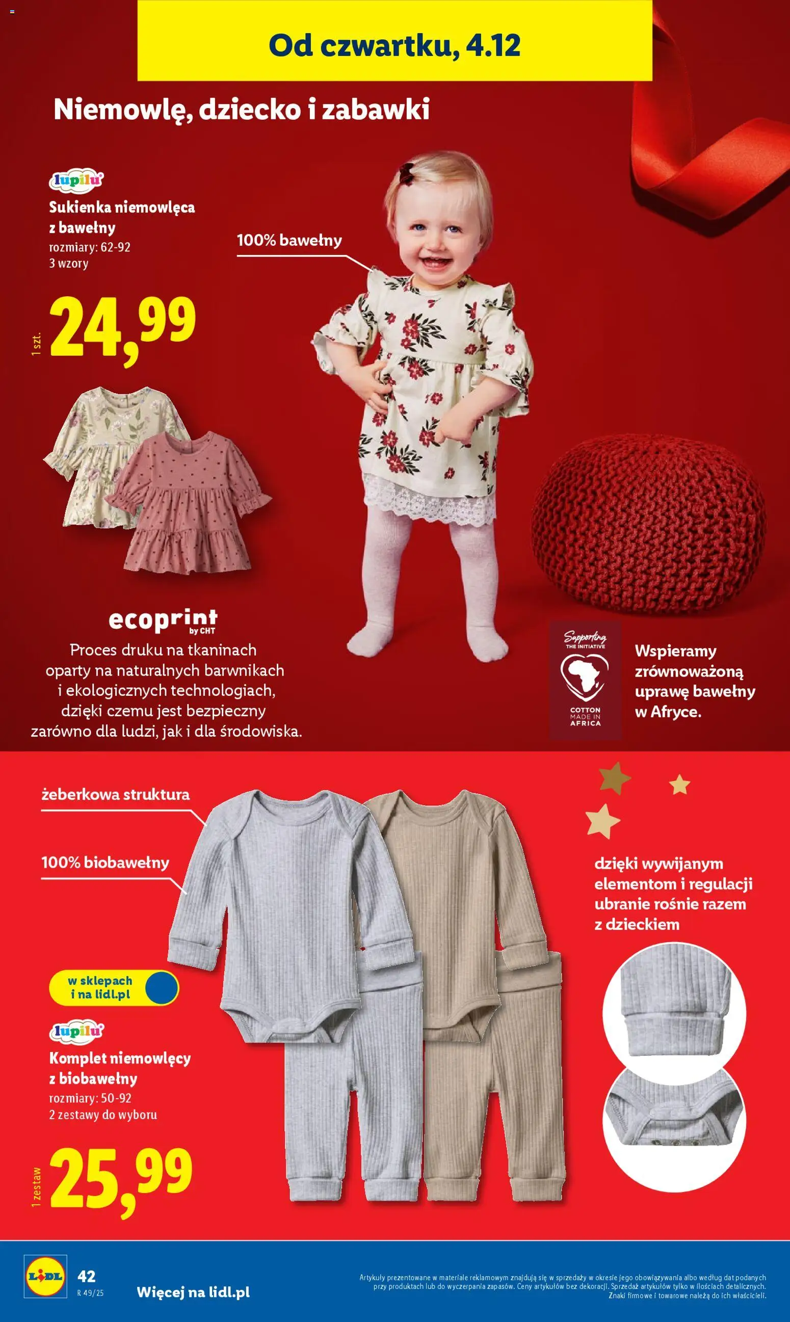 Lidl Gazetka - Cyber Monday od 01.12.2025 | Strona: 48 | Produkty: Sukienka