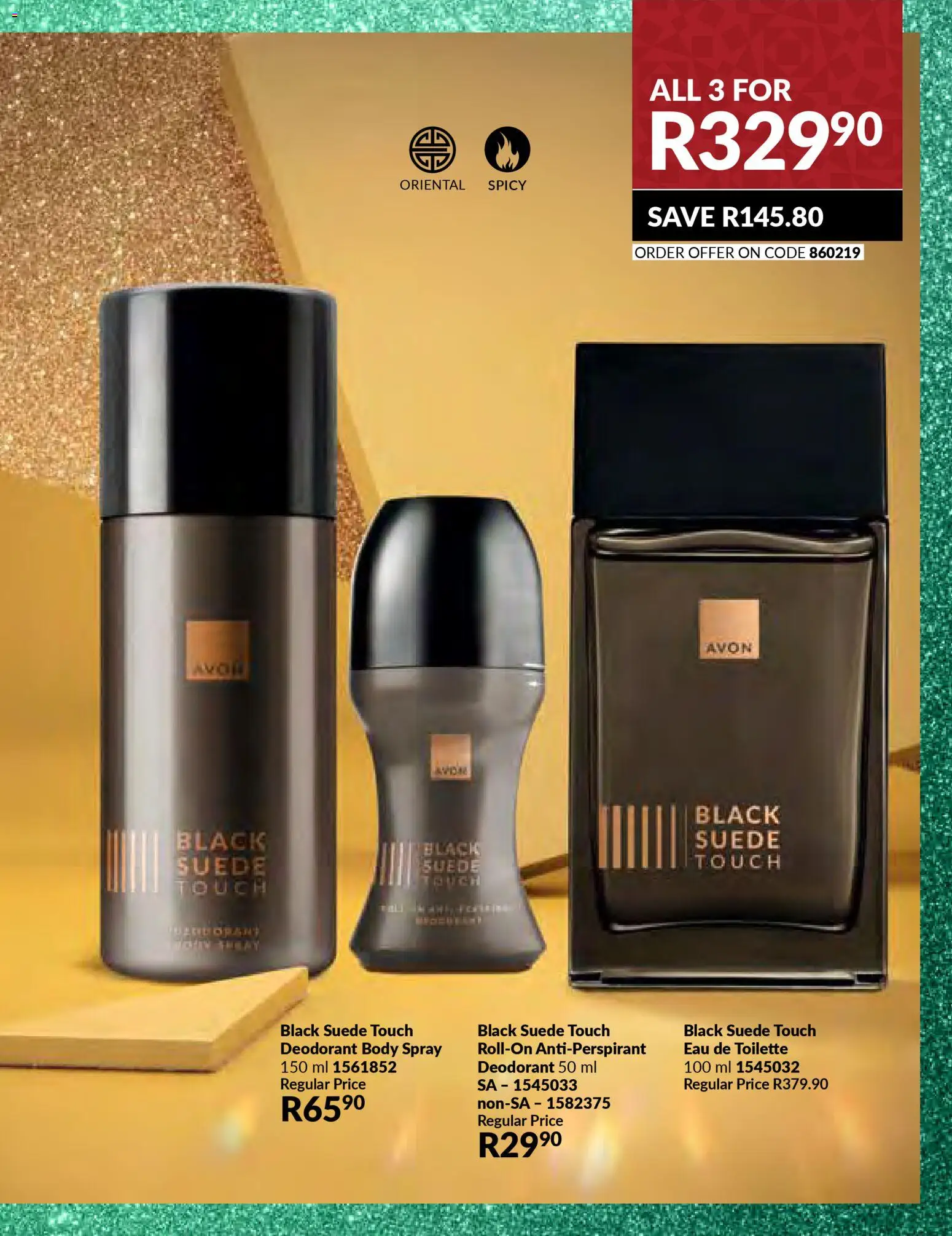 New Avon catalogue – valid from 01.12.2025 | Page: 13 | Products: Body spray, Eau de toilette, Deodorant, Antiperspirant