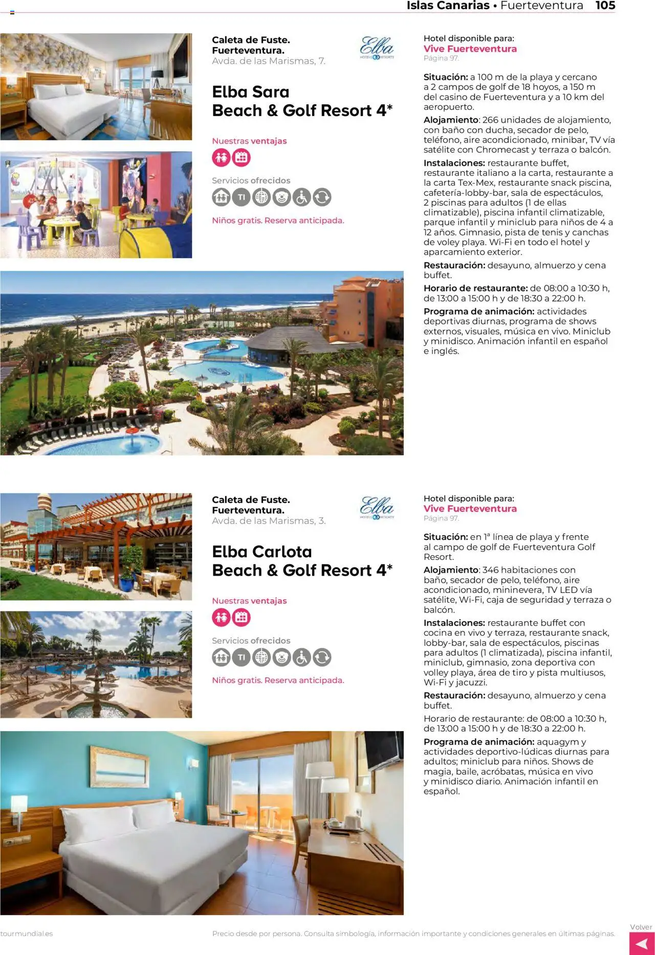 Viajes El Corte Inglés - Costas e islas │ válido desde el 26.03.2025 | Página: 105 | Productos: Satélite, Cocina, Caja, Baño
