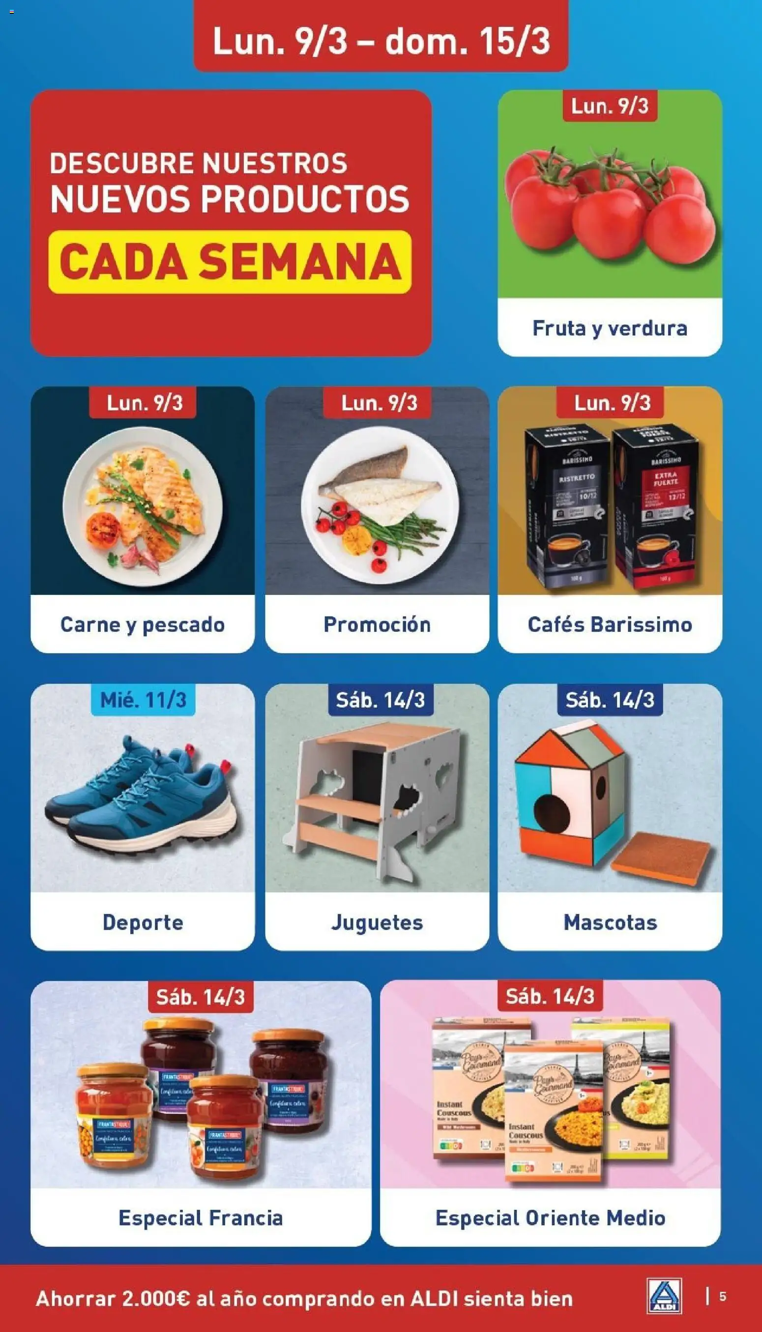 Aldi folleto Baleares │ válido desde el 09.03.2026 | Página: 5 | Productos: Pescado, Juguetes