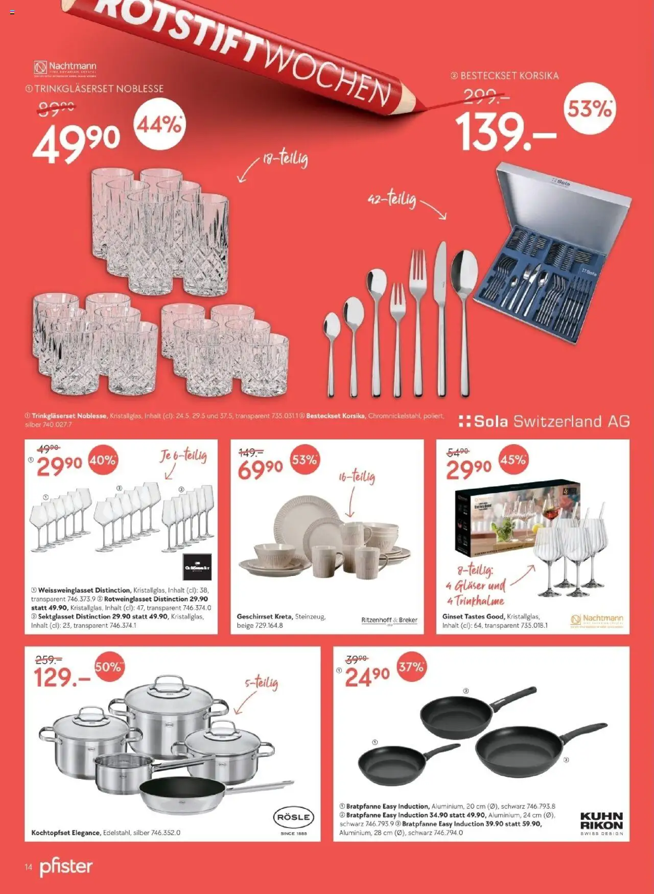Pfister - Prospekt Rotstift 3 DE ab 29.07.2025 | Seite: 14