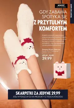 Pogląd oferty "Oriflame Katalog 15 2025" - ważna od 22.10.2025 | Strona: 137 | Produkty: Skarpety, Skarpetki