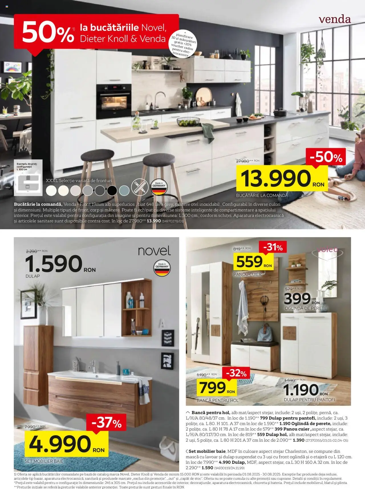 Catalog XXXLutz – valabil de la 01.08.2025 | Pagină: 8 | Produse: Pantofi, Oglindă, Bancă, Etajeră