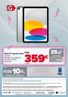 Vista previa Carrefour Apple Days válido desde el 12.03.2026 | Página: 5 | Productos: Ipad