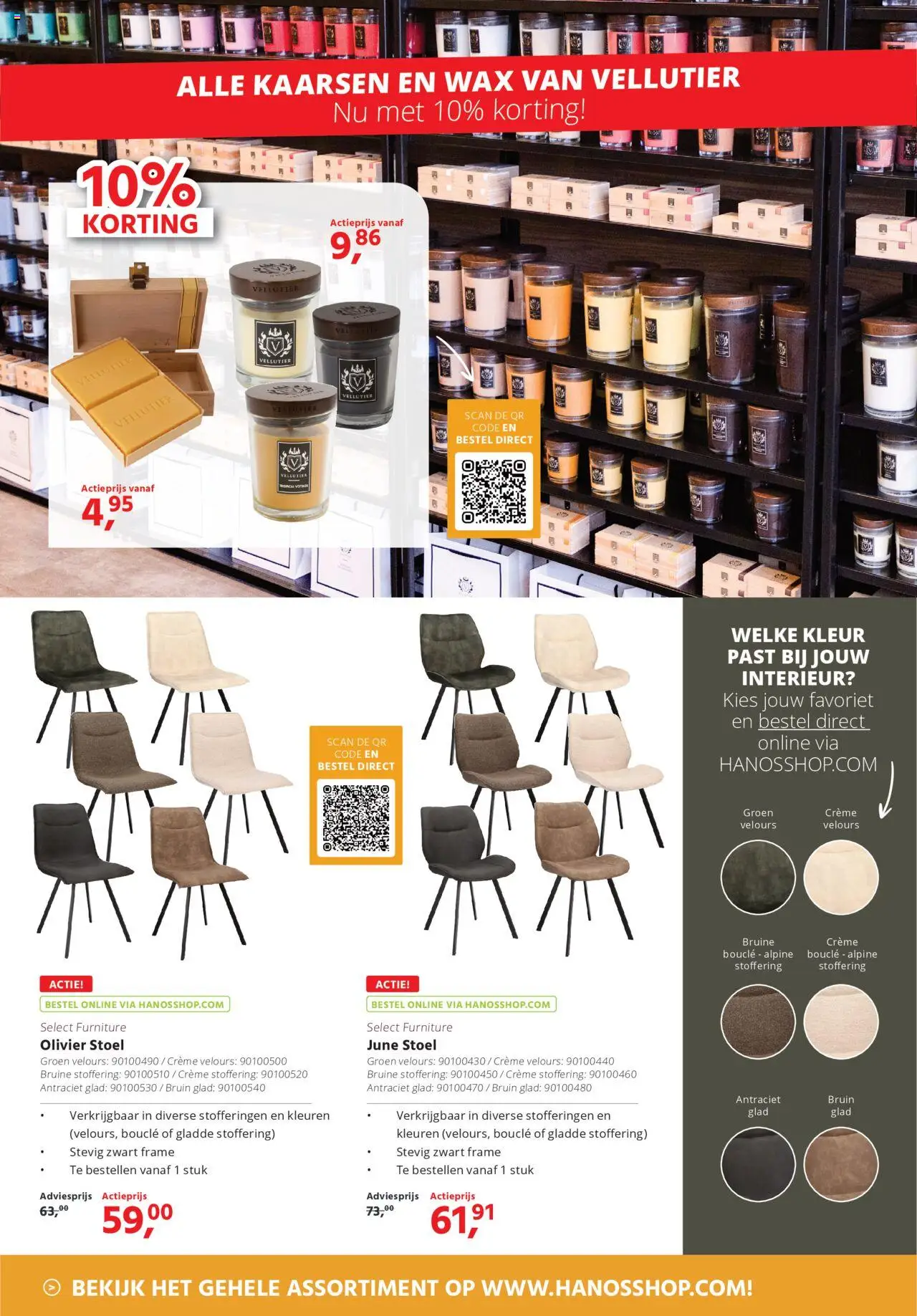  | Pagina: 4 | Producten: Velours, Stoel, Kaarsen, Crème