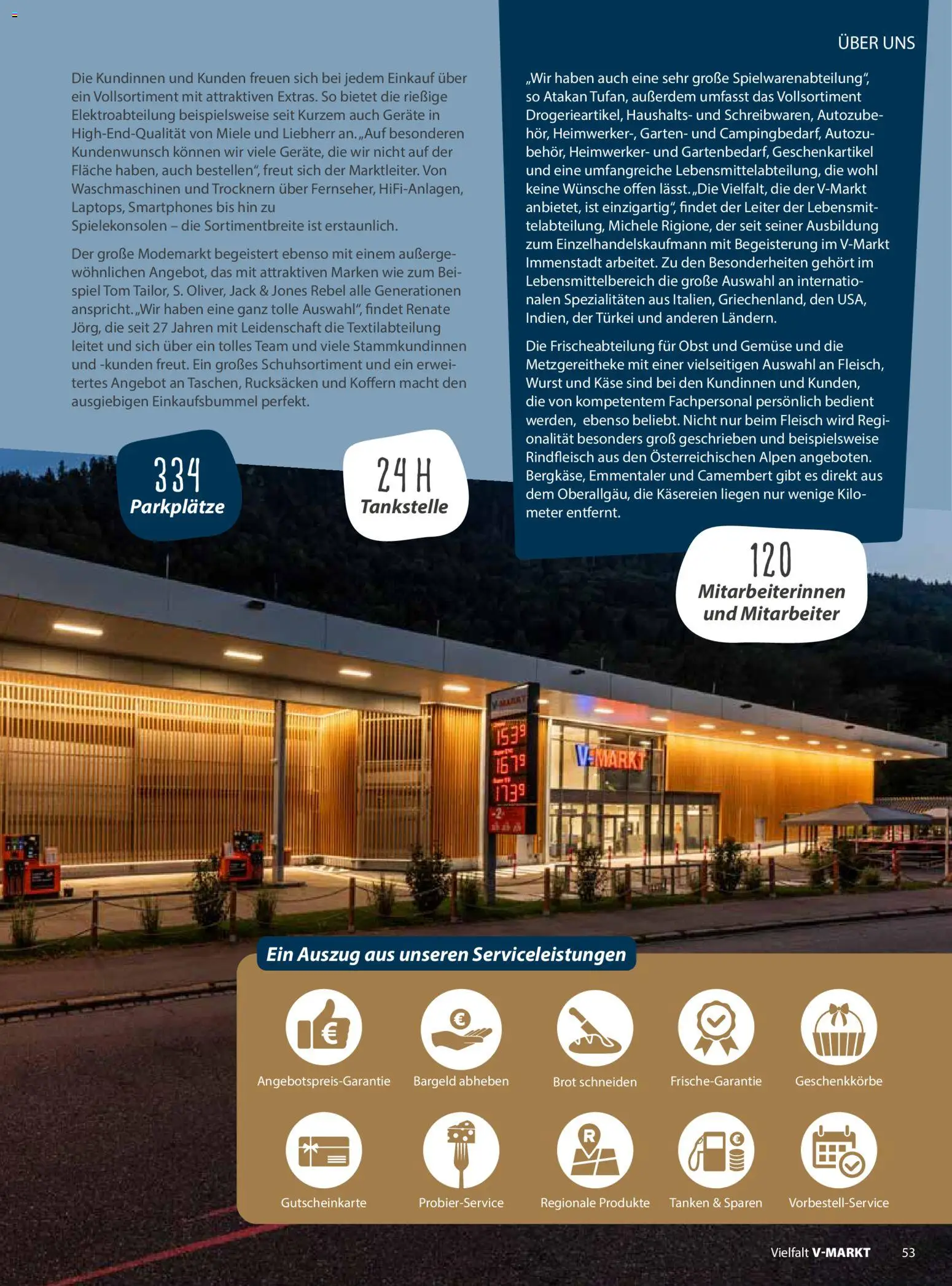 V-Markt - Vielfalt November / Dezember 2025 – gültig ab 01.11.2025 | Seite: 53 | Produkte: Miele, Smartphones, Wurst, Brot