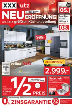 XXXL Lutz Neueröffnungsangebote Rangsdorf ab 01.03.2026 gültig