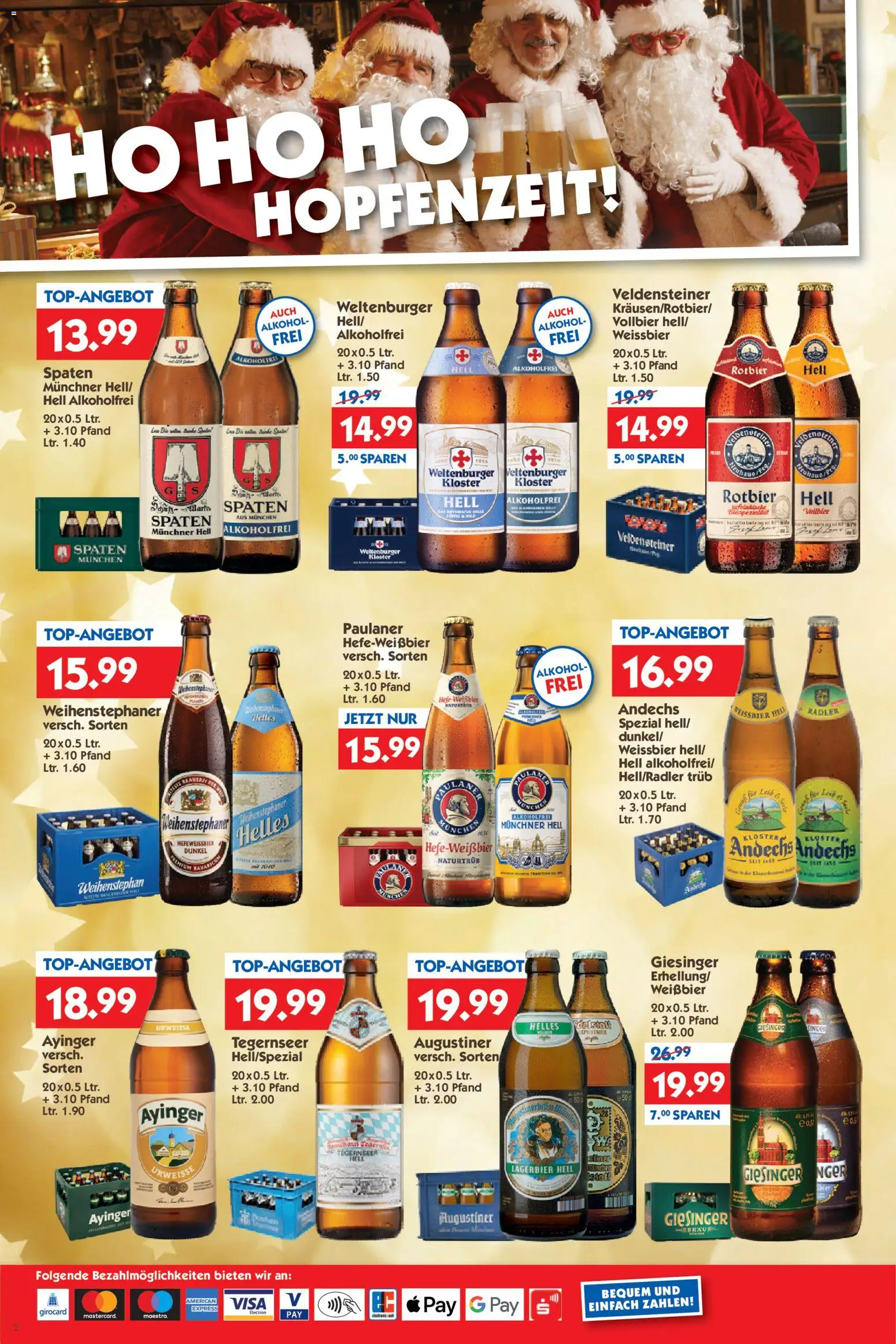 HOL’AB! Prospekt 	 – gültig ab 15.12.2025 | Seite: 2 | Produkte: Weißbier, Radler, Paulaner