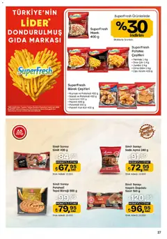 04.12.2025 tarihinden itibaren geçerli olan Migros kataloğu önizlemesi | Sayfa: 27