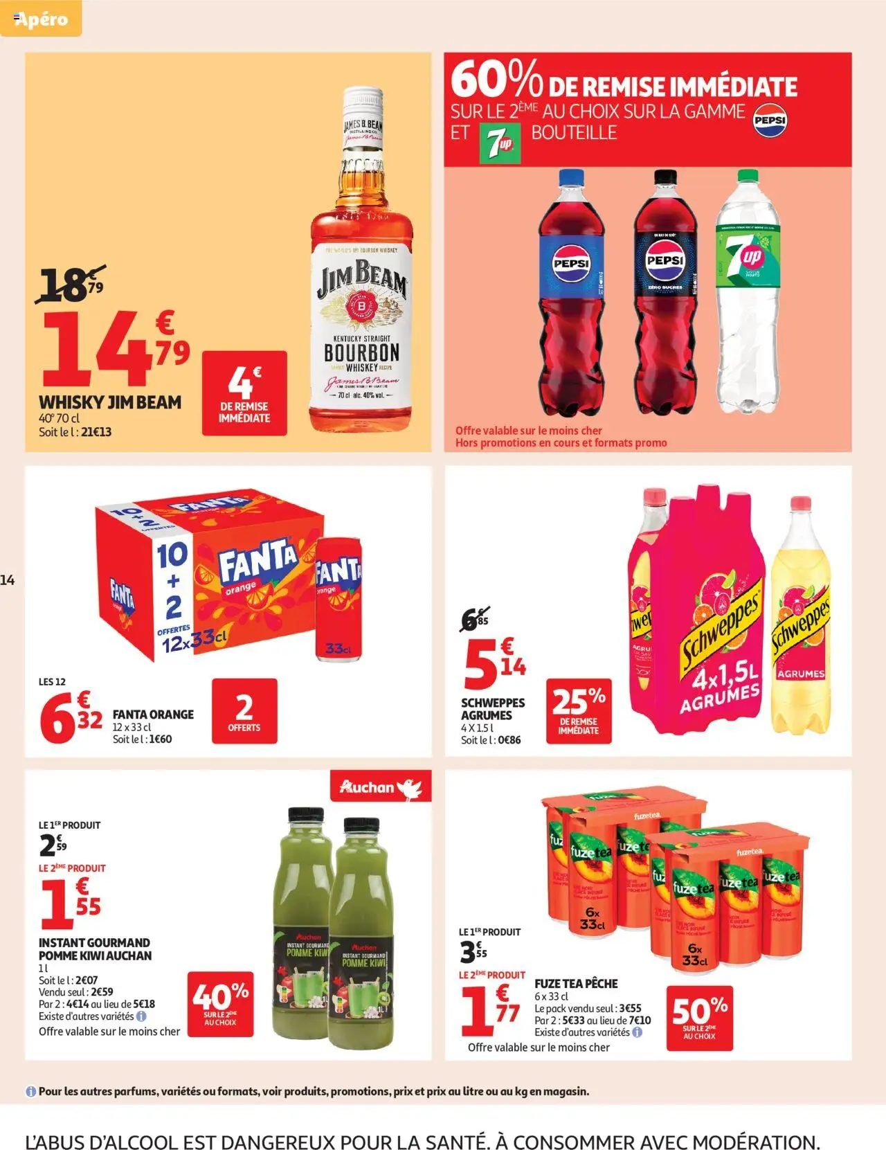  | Page: 14 | Produits: Whisky, Orange, Thé, Bourbon